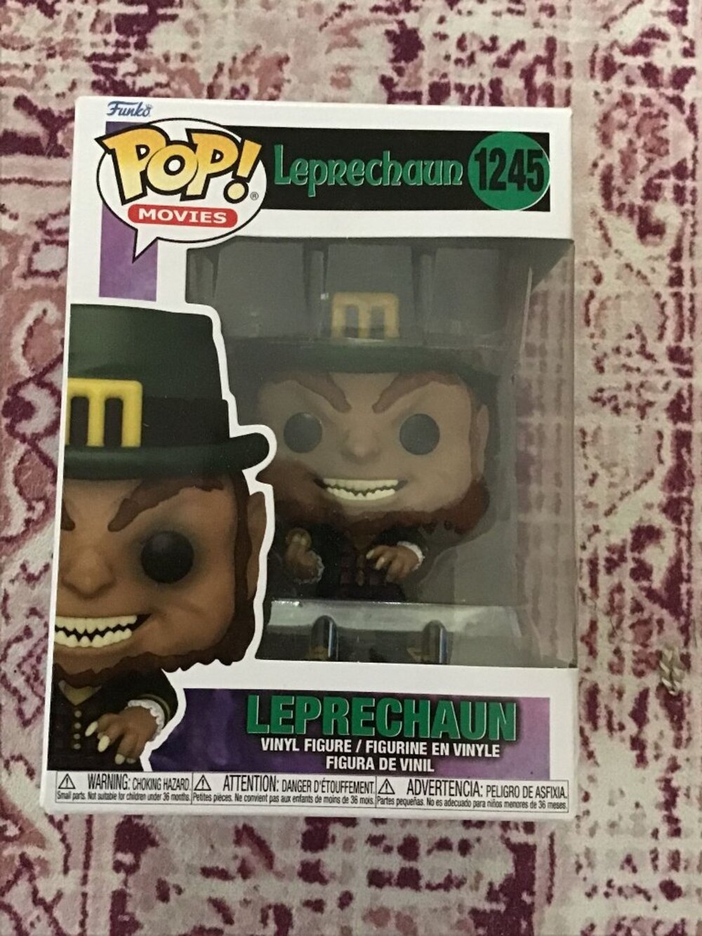Funko Pop! Vinyl Figure #1245 Leprechaun Horror Movie Figure w/ Protector NIB